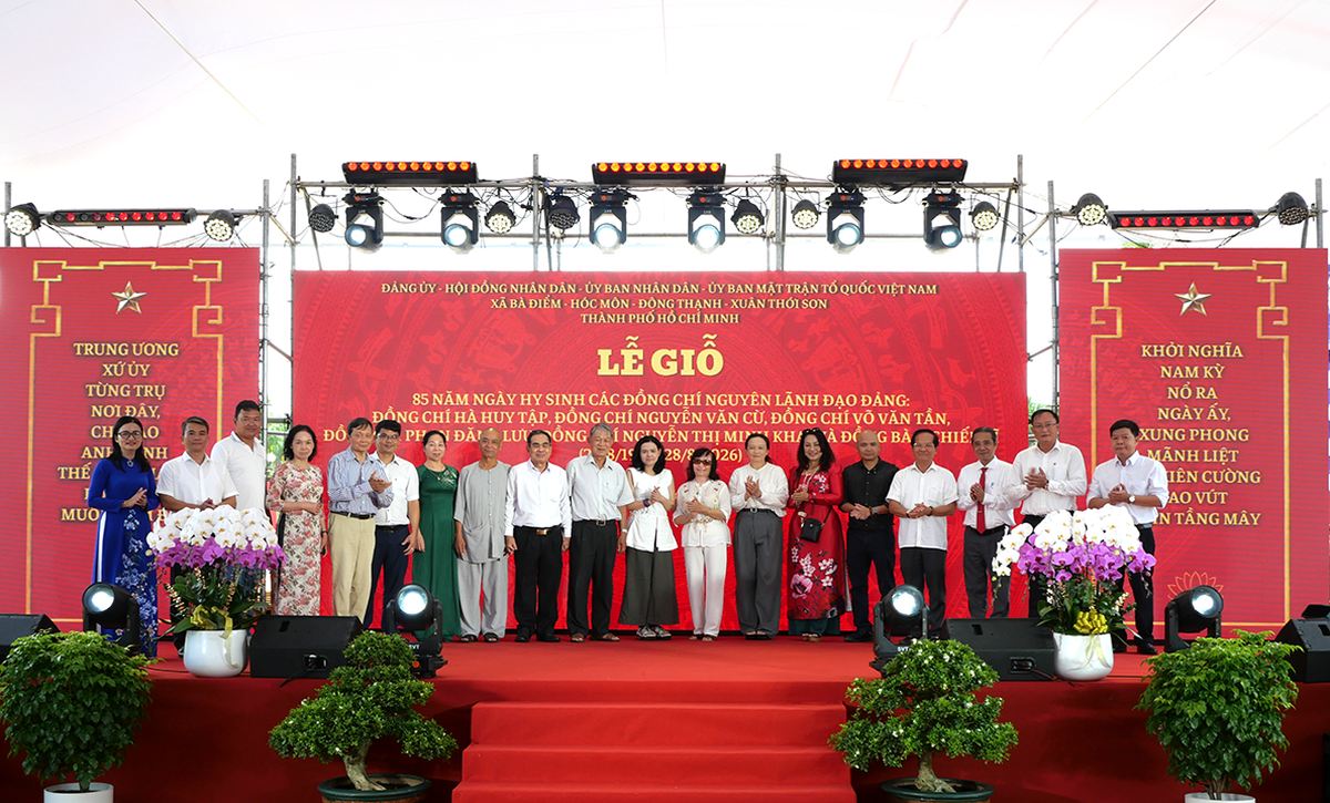 TPHCM: Trang trọng Lễ giỗ 85 năm ngày hy sinh của các nguyên lãnh đạo Đảng - Ảnh 4.
