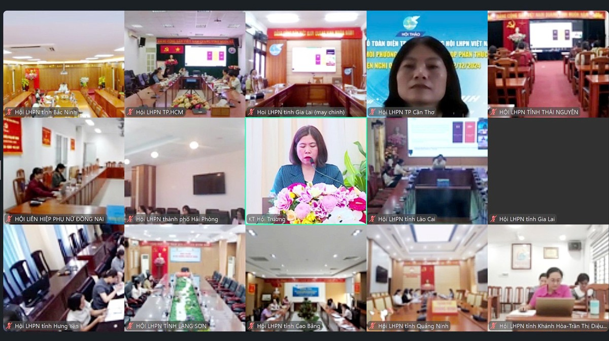 Hội LHPN Việt Nam tổ chức Hội thảo quốc gia tìm giải pháp đưa chuyển đổi số đến gần hơn với phụ nữ - Ảnh 4.