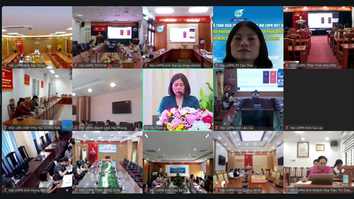 Hội LHPN Việt Nam tổ chức Hội thảo quốc gia tìm giải pháp đưa chuyển đổi số đến gần hơn với phụ nữ- Ảnh 4.