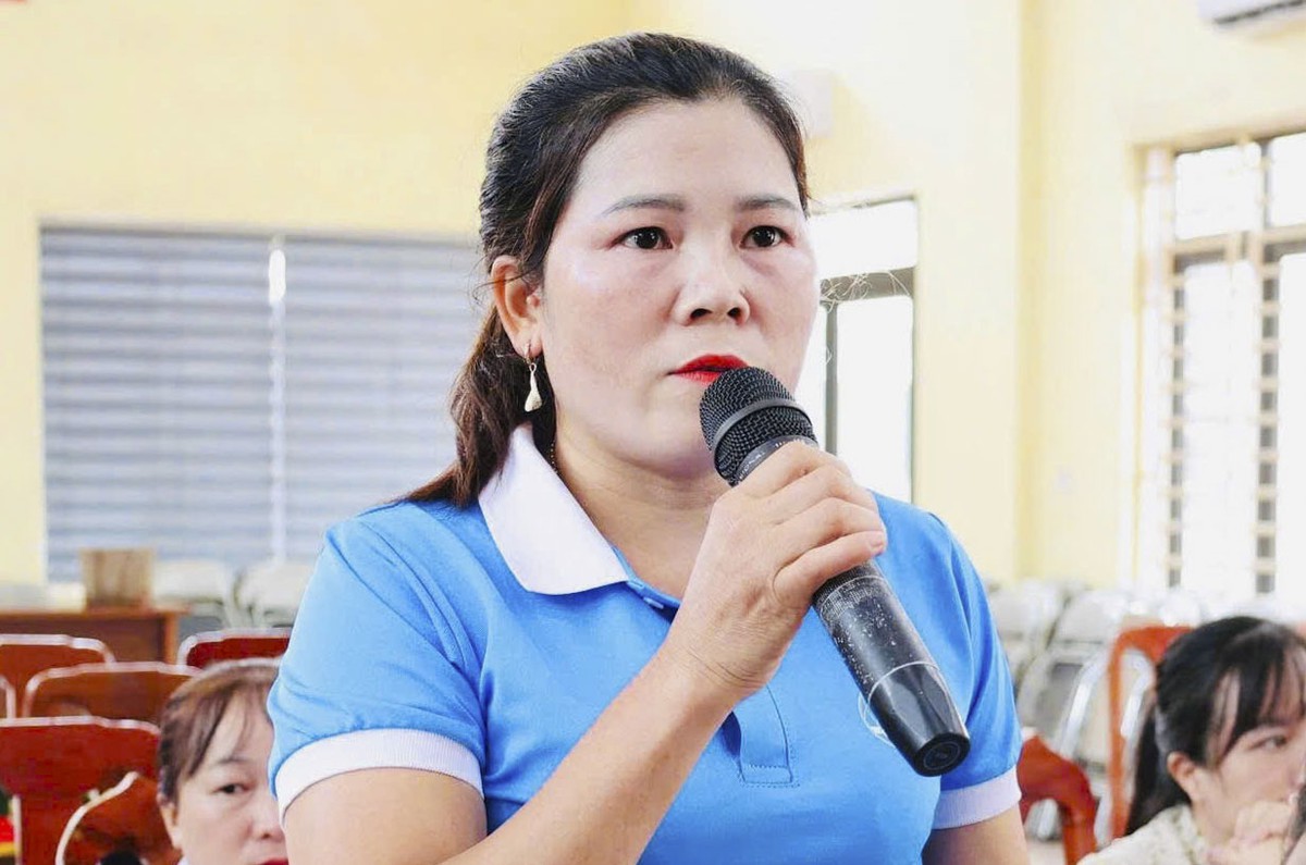 Hội LHPN tỉnh Thái Nguyên đối thoại chính sách tại xã Điềm Thụy- Ảnh 2.