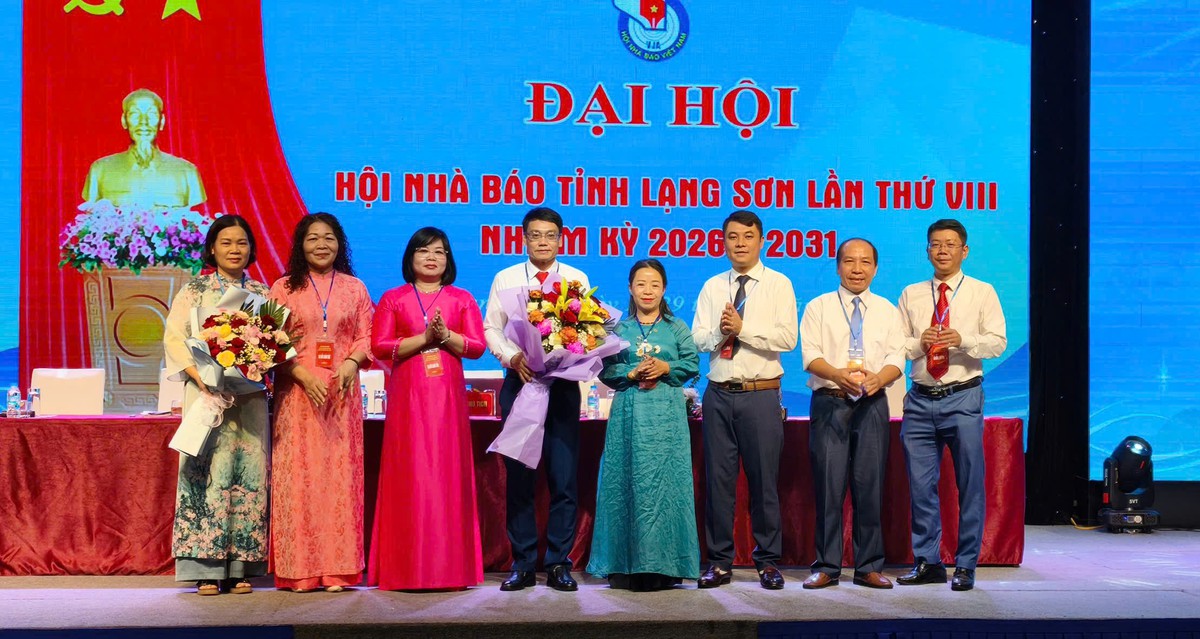 Ông Nguyễn Đông Bắc làm Chủ tịch Hội Nhà báo tỉnh Lạng Sơn - Ảnh 6.