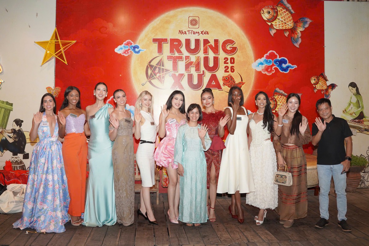 Thí sinh Miss World 2026 trao quà Trung thu cho trẻ em Khánh Hòa- Ảnh 6.