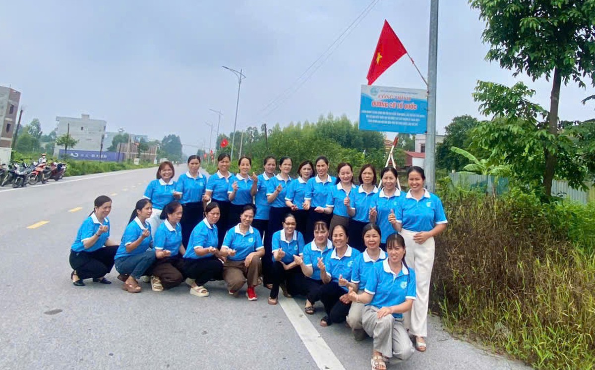 Phụ nữ Bắc Ninh góp phần tạo không khí đoàn kết, vui tươi ở các khu dân cư mừng ngày Quốc khánh- Ảnh 3.