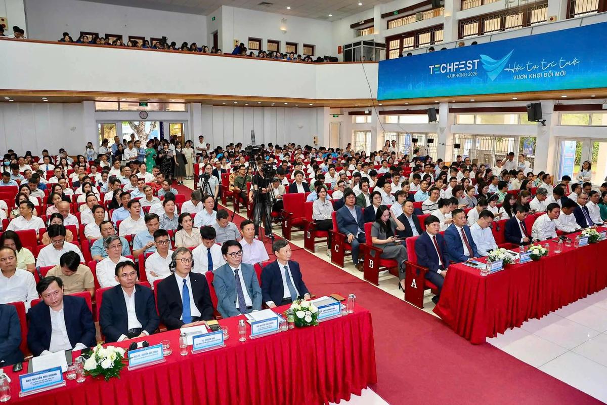 Hải Phòng mang thông điệp bản chất về mô hình “Nhà trường – Nhà trường – Nhà nước” vào Techfest HaiPhong 2026 - Ảnh 2.