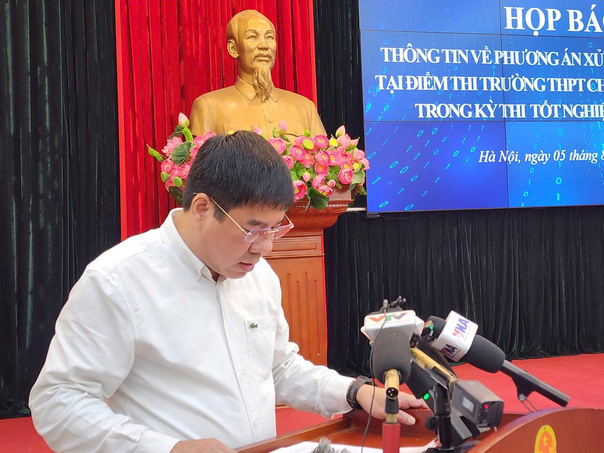 Hủy kết quả thi tại điểm thi Trường THPT chuyên Tuyên Quang, tổ chức thi lại toàn bộ các môn vào ngày 14/8- Ảnh 1.