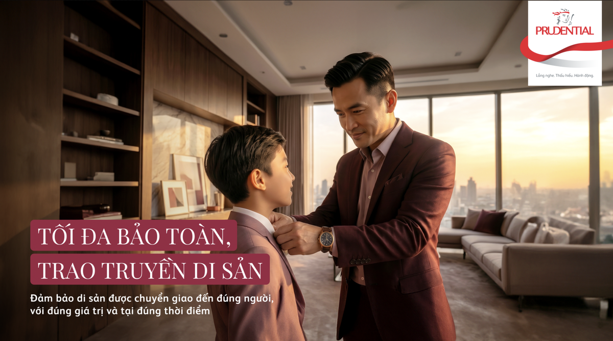 Prudential ra mắt sản phẩm bảo toàn tài sản liên thế hệ  - Ảnh 1.