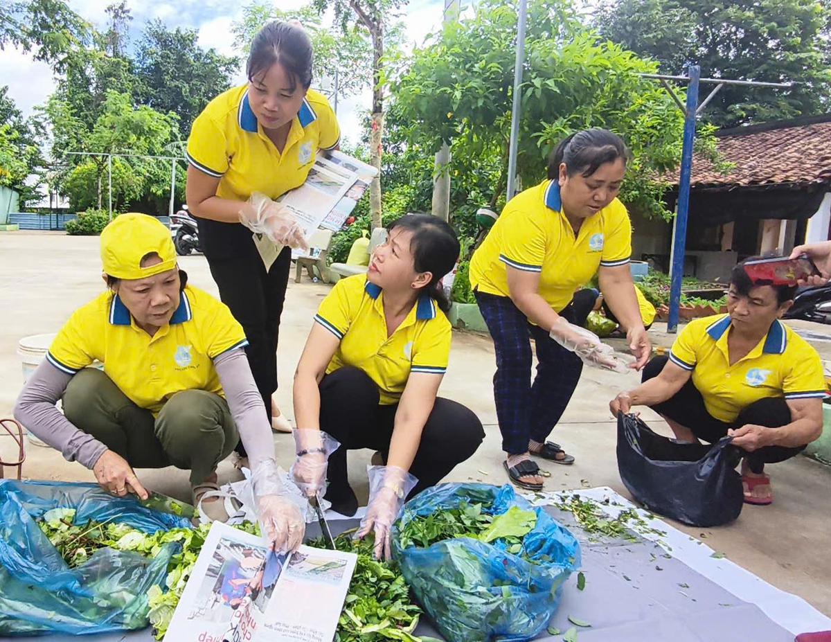 TPHCM: CLB “Phụ nữ xanh Thới An” ra đời góp phần bảo vệ môi trường - Ảnh 2.