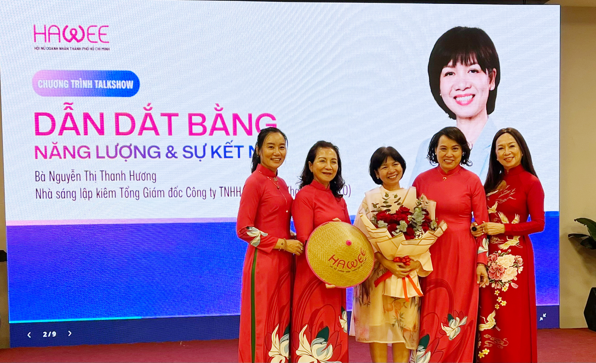 Nữ doanh nhân TPHCM chia sẻ kinh nghiệm kinh doanh, lan tỏa năng lượng tích cực - Ảnh 1.