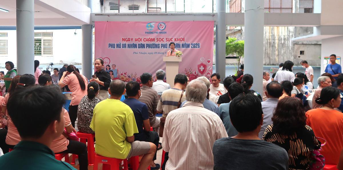 Ngày hội chăm sóc sức khỏe phụ nữ và nhân dân phường Phú Nhuận- Ảnh 4.