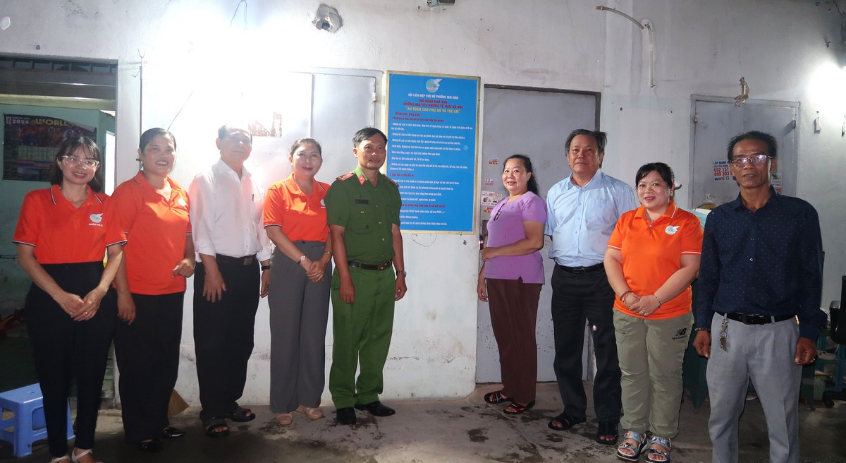 Hội LHPN phường Tam Bình ra mắt mô hình nhà trọ không ma túy, không tệ nạn xã hội - Ảnh 2.