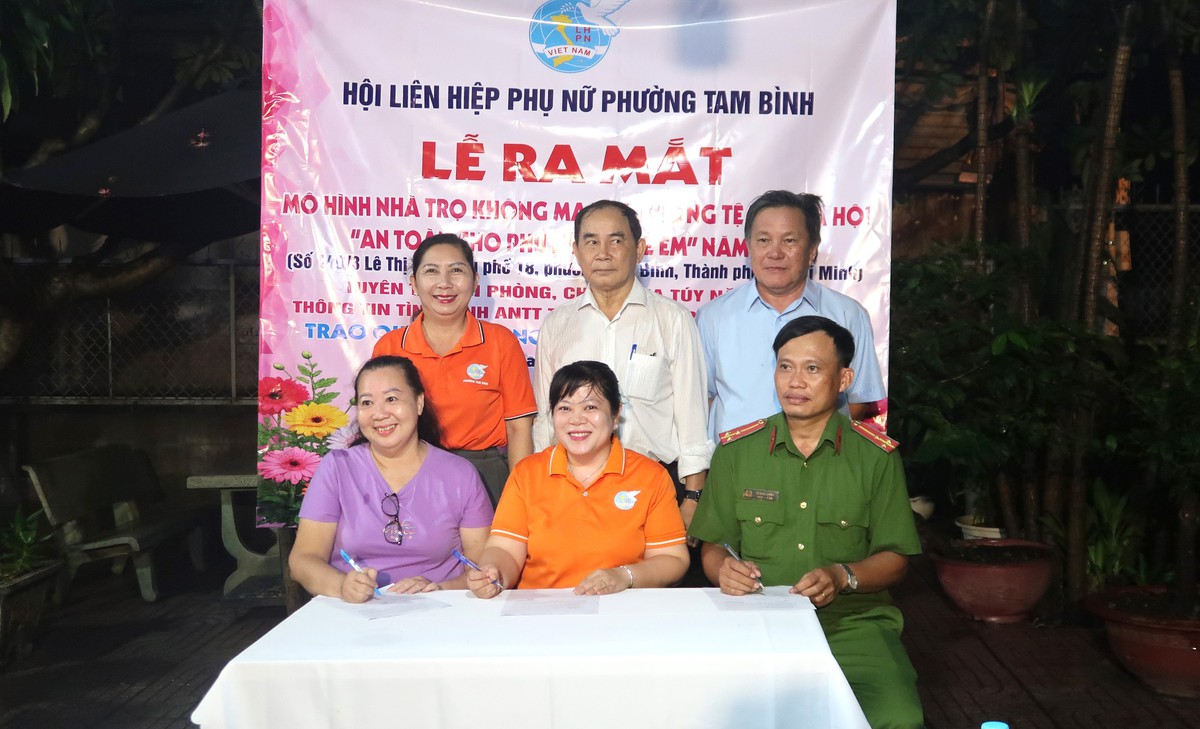 Hội LHPN phường Tam Bình ra mắt mô hình nhà trọ không ma túy, không tệ nạn xã hội - Ảnh 3.