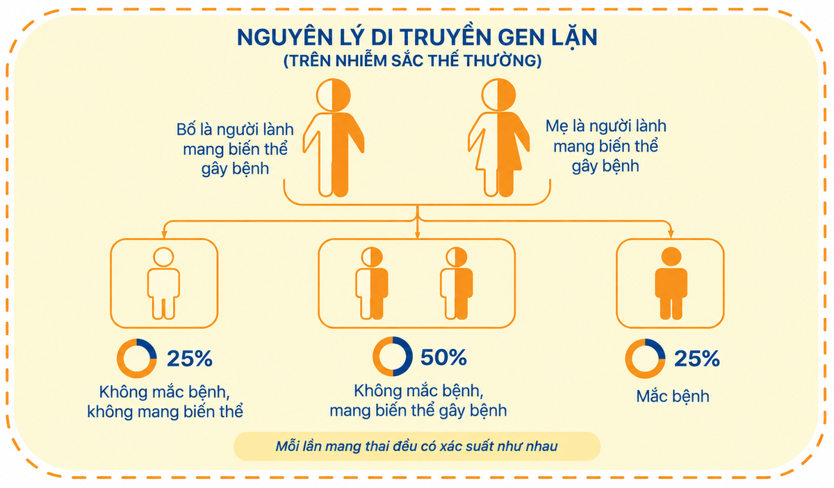 Mang gen bệnh cực hiếm, cặp vợ chồng tìm lại được cơ hội làm cha mẹ- Ảnh 1.