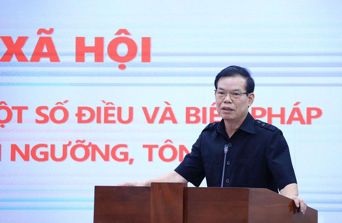 Mặt trận Tổ quốc Việt Nam phản biện dự thảo Nghị định hướng dẫn thi hành Luật Tín ngưỡng, tôn giáo - Ảnh 1.