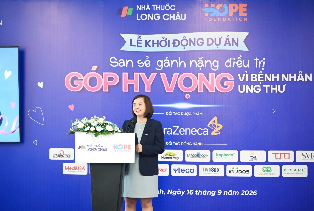Long Châu cùng Quỹ Hope và các hãng dược chung tay san sẻ một phần gánh nặng điều trị cho bệnh nhân ung thư  - Ảnh 2.