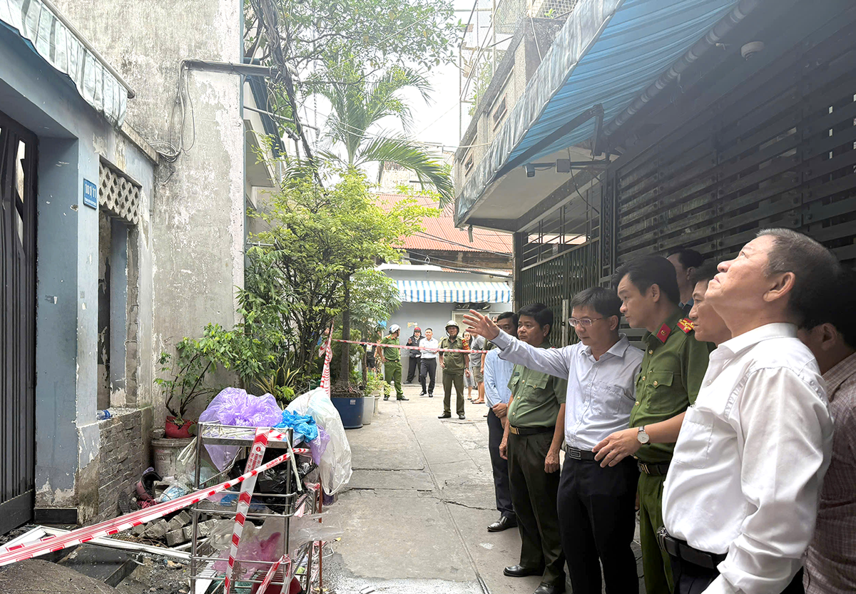 Lãnh đạo TPHCM thăm, hỗ trợ nạn nhân vụ cháy làm 7 người thương vong- Ảnh 2.