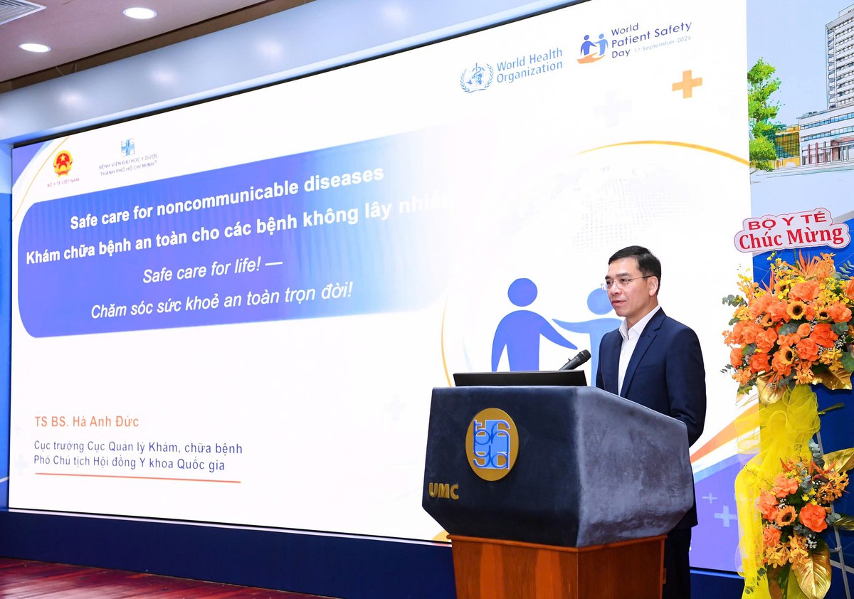 Lan tỏa thông điệp “Chăm sóc an toàn suốt đời” cho người mắc bệnh không lây nhiễm - Ảnh 1.