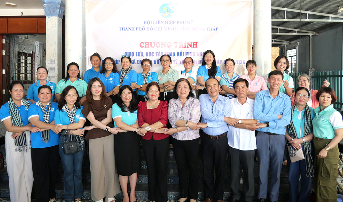 Hội LHPN TPHCM và Đồng Tháp chia sẻ kinh nghiệm tại các hợp tác xã, doanh nghiệp do phụ nữ quản lý - Ảnh 4.
