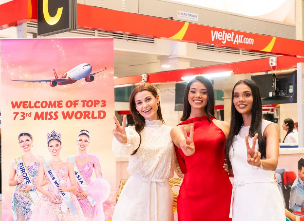 Tân Miss World 2026 và đặc quyền trên hành trình cùng bay cùng Vietjet - Ảnh 1.