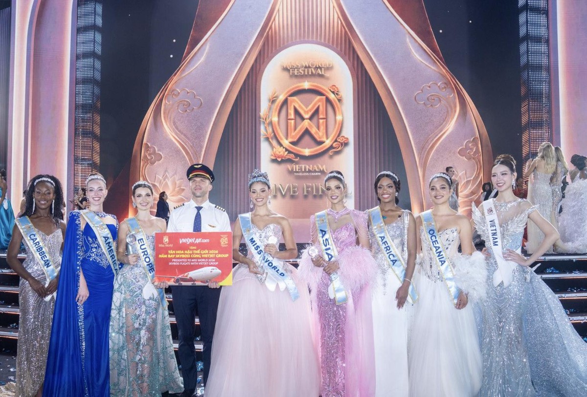 Tân Miss World 2026 và đặc quyền trên hành trình cùng bay cùng Vietjet - Ảnh 8.