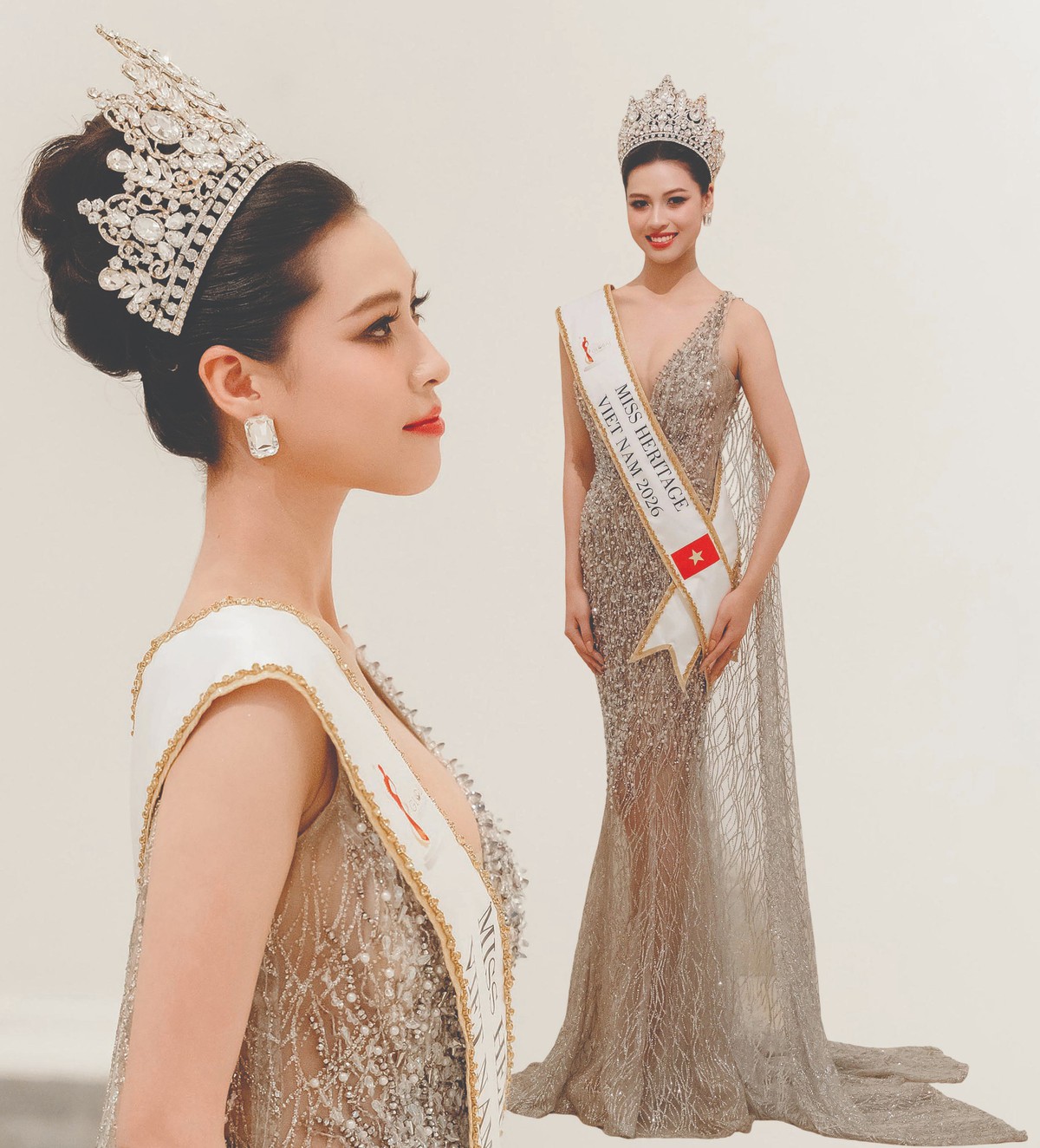 Hoa hậu Trần Thị Thu Huyền: Nỗ lực kết nối người trẻ   với di sản - Ảnh 1.