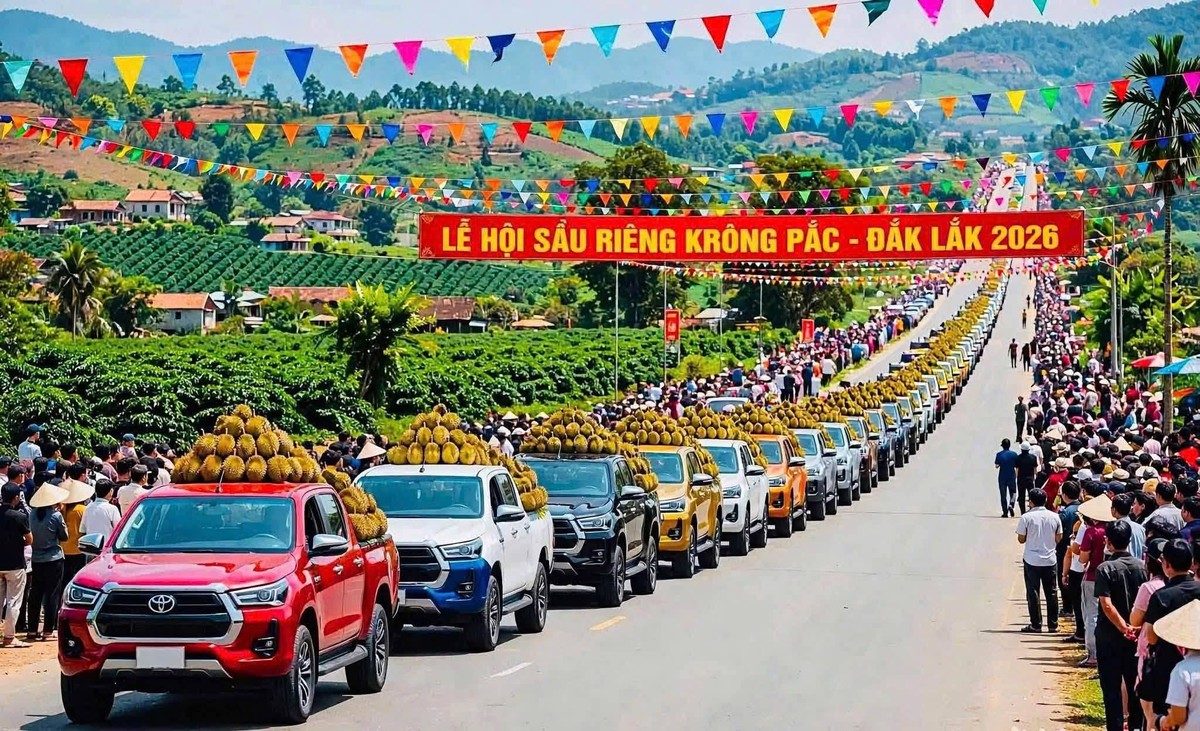 Lễ hội Sầu riêng Đắk Lắk 2026 đón hơn 750.000 lượt khách- Ảnh 6.
