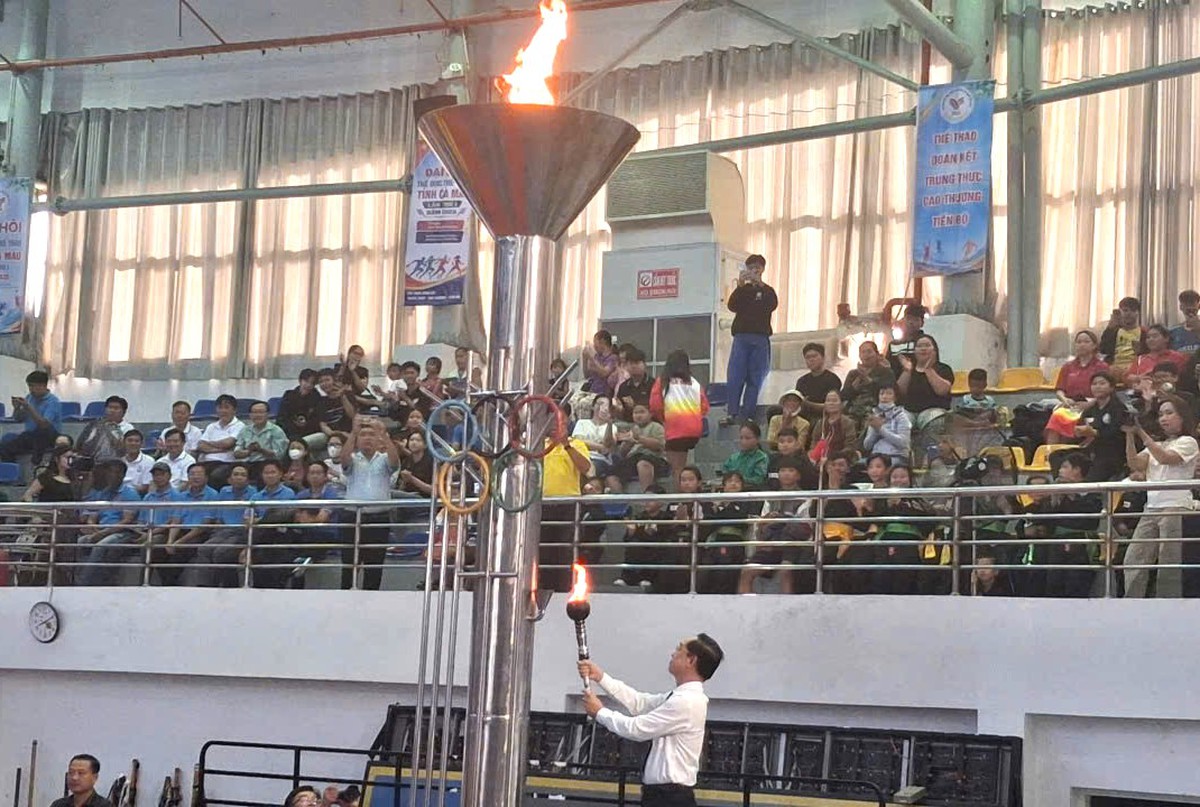1.700 vận động viên tranh tài tại Đại hội thể dục thể thao tỉnh Cà Mau- Ảnh 1.