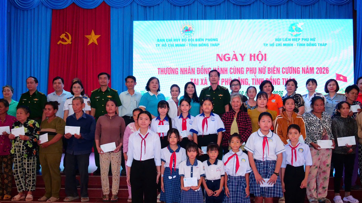 Lan tỏa nghĩa tình nơi vùng biên Đồng Tháp - Ảnh 4.