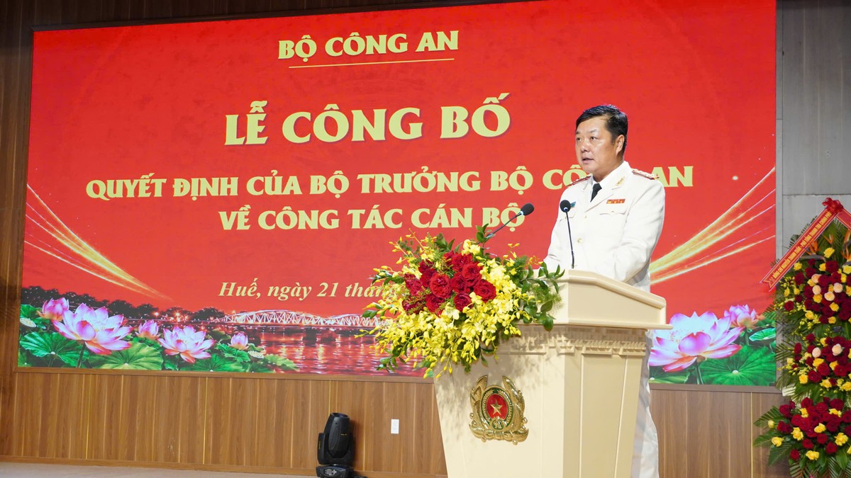 Đại tá Nguyễn Đình Dương làm Giám đốc Công an TP Huế - Ảnh 3.