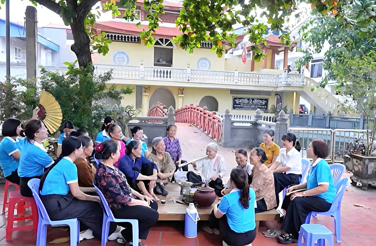 Khi phụ nữ vùng quê thuốc lào cùng nhau nói không với khói thuốc - Ảnh 3.