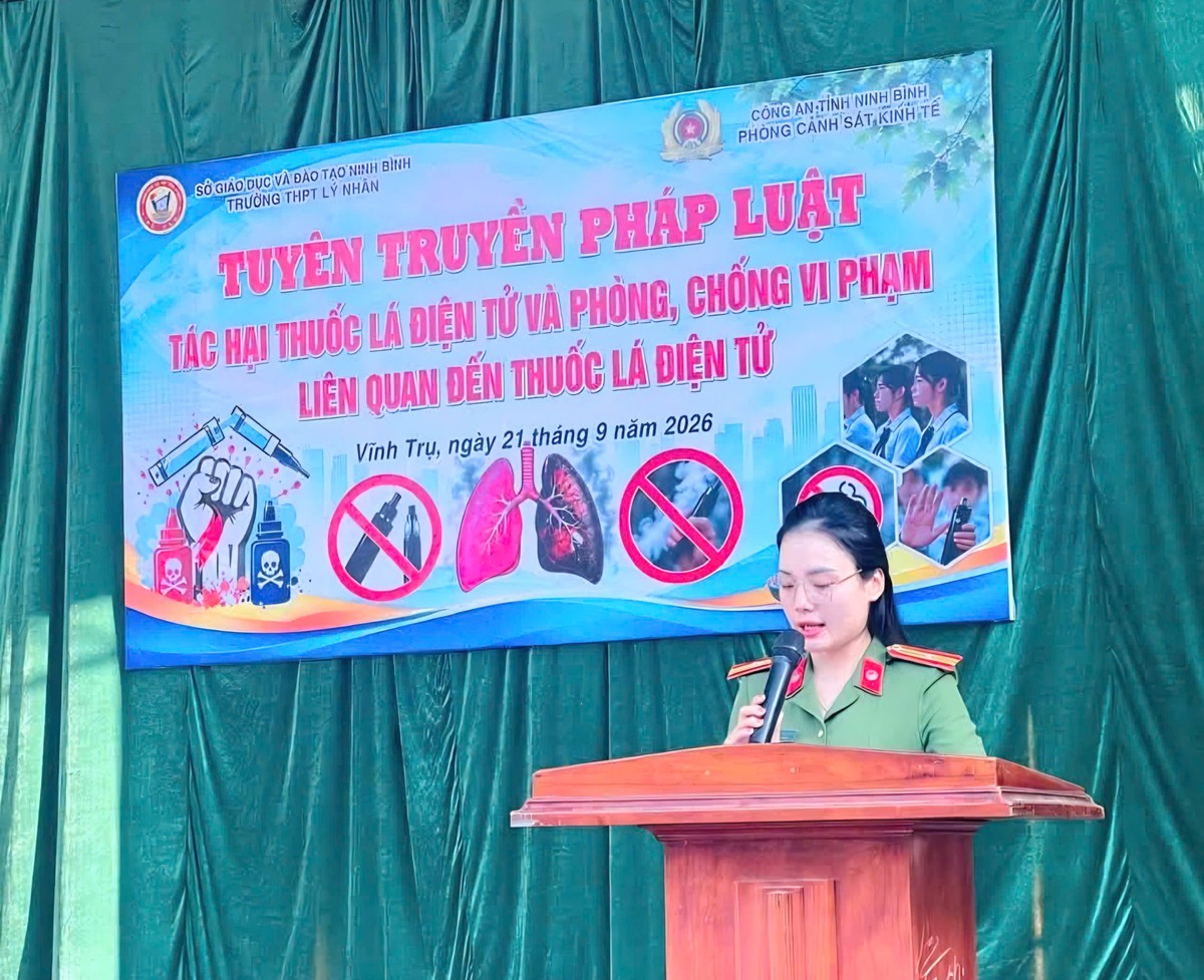 Hội phụ nữ góp thêm “lá chắn” ngăn thuốc lá điện tử từ học đường - Ảnh 1.