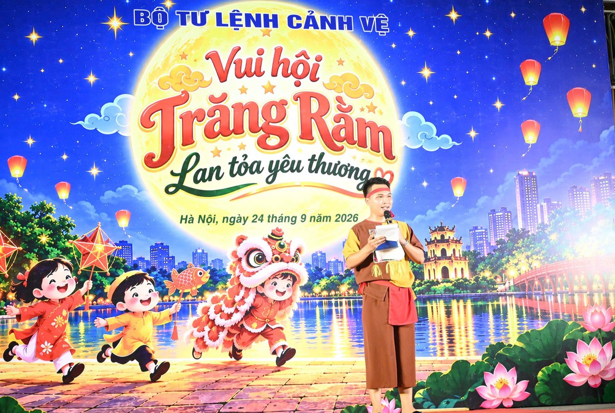 Bộ Tư lệnh Cảnh vệ "Vui hội trăng rằm - Lan tỏa yêu thương"- Ảnh 2.