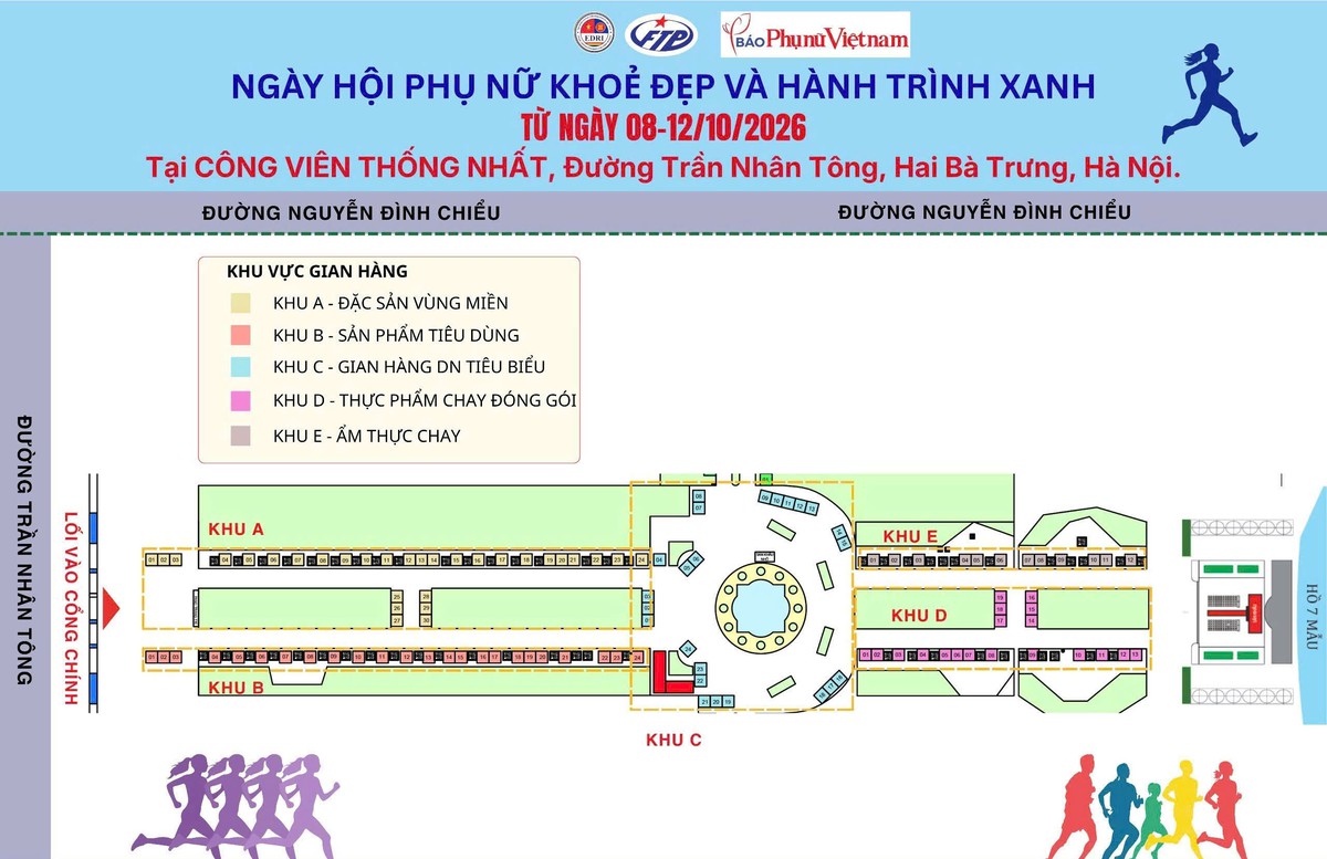 Mời đăng ký gian hàng tại Ngày hội Phụ nữ Khỏe, Đẹp & Hành trình xanh- Ảnh 2.