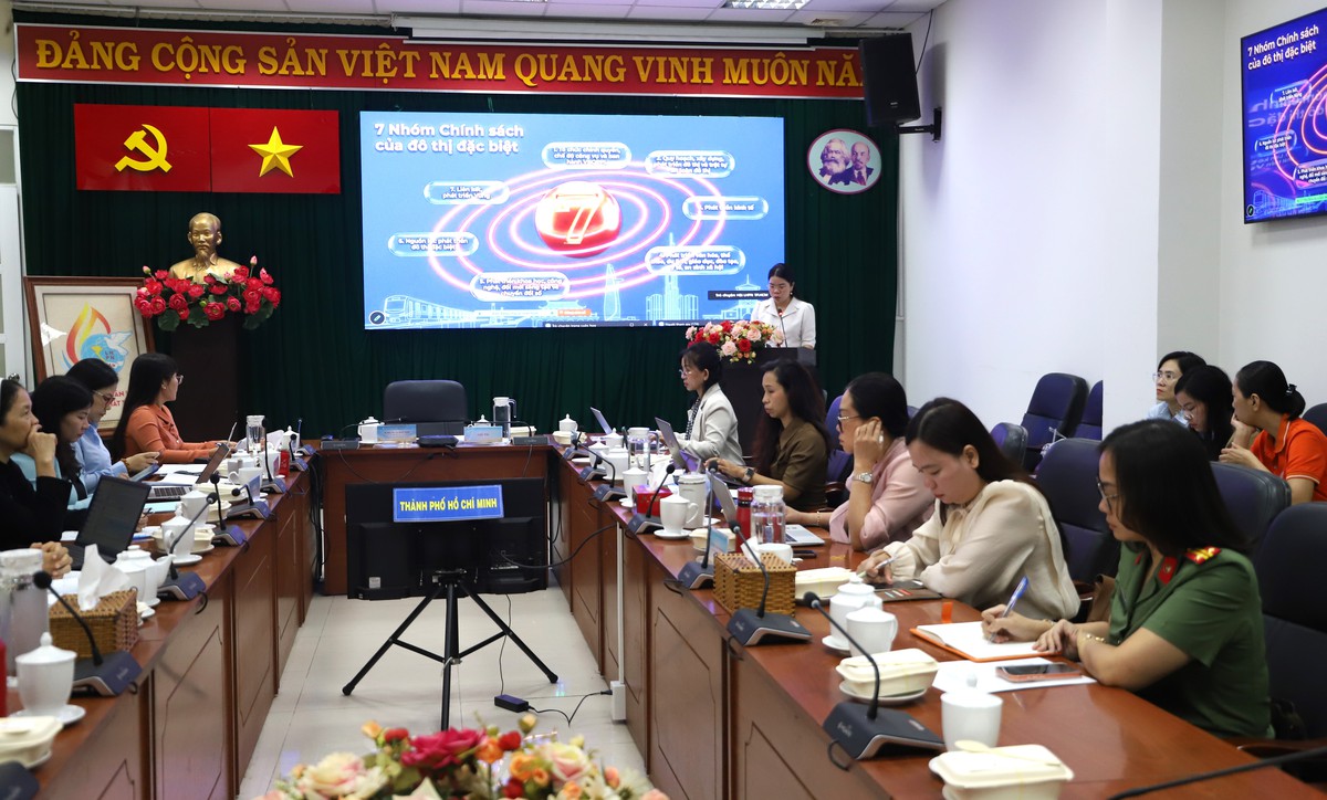 Hội LHPN TPHCM triển khai các Nghị quyết của TW Hội LHPN Việt Nam và nhiệm vụ trong tâm 3 tháng cuối năm - Ảnh 3.