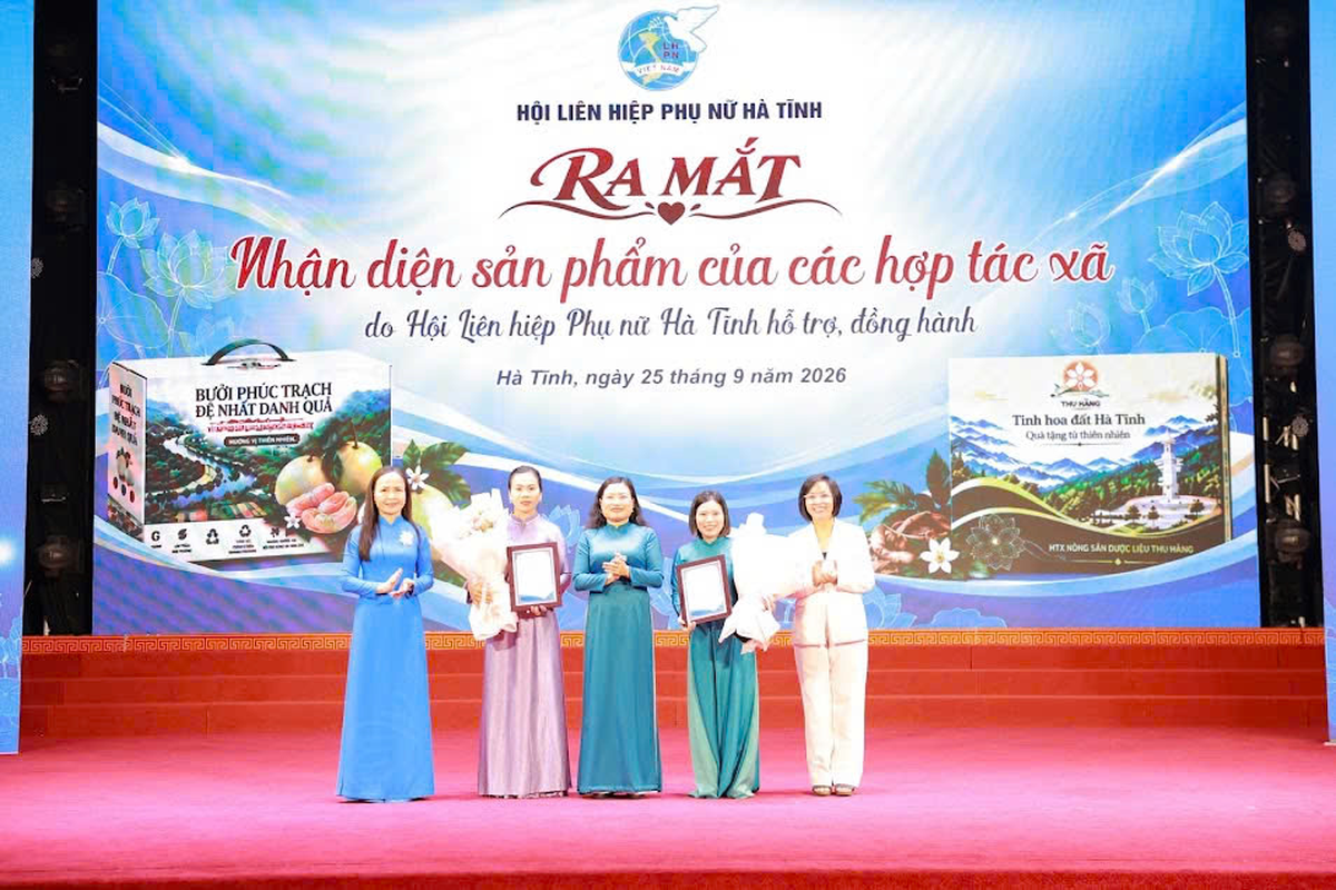 Phụ nữ Hà Tĩnh đưa sản phẩm bản địa lên “Chợ số” - Ảnh 3.