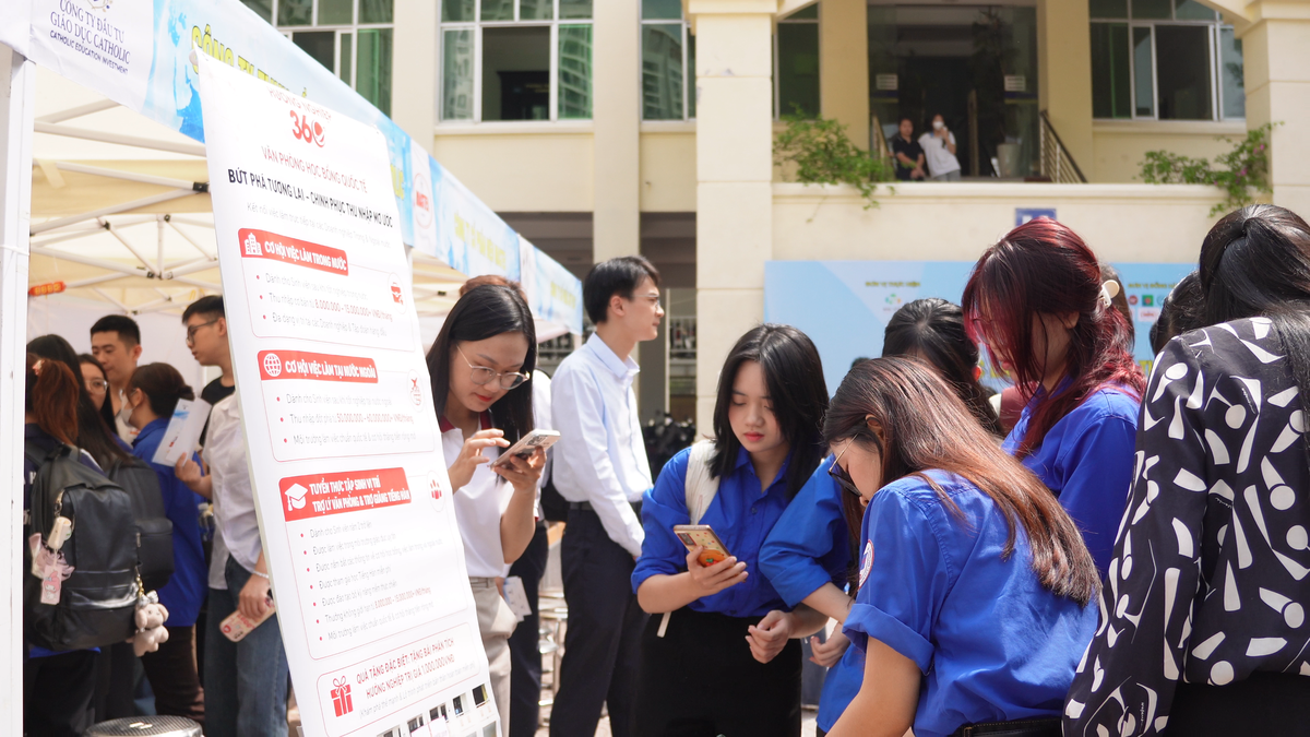 Kết nối sinh viên với doanh nghiệp, mở rộng cơ hội việc làm - Ảnh 1.