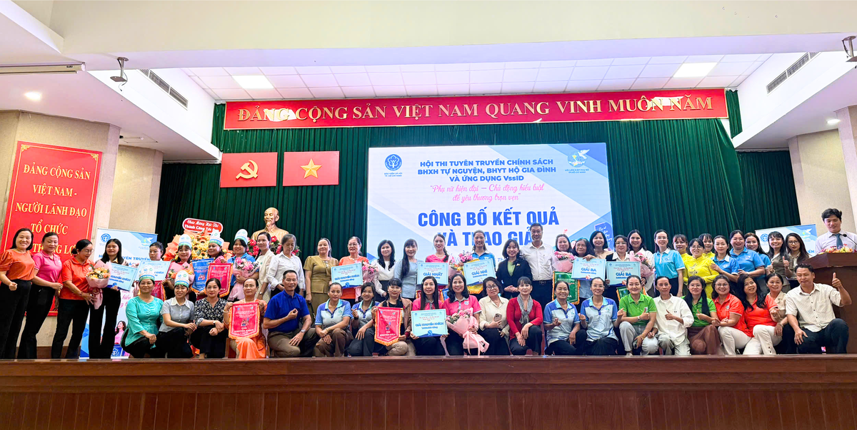 TPHCM: Gần 15.000 cán bộ, hội viên tham gia hội thi tìm hiểu chính sách bảo hiểm xã hội, bảo hiểm y tế- Ảnh 1.