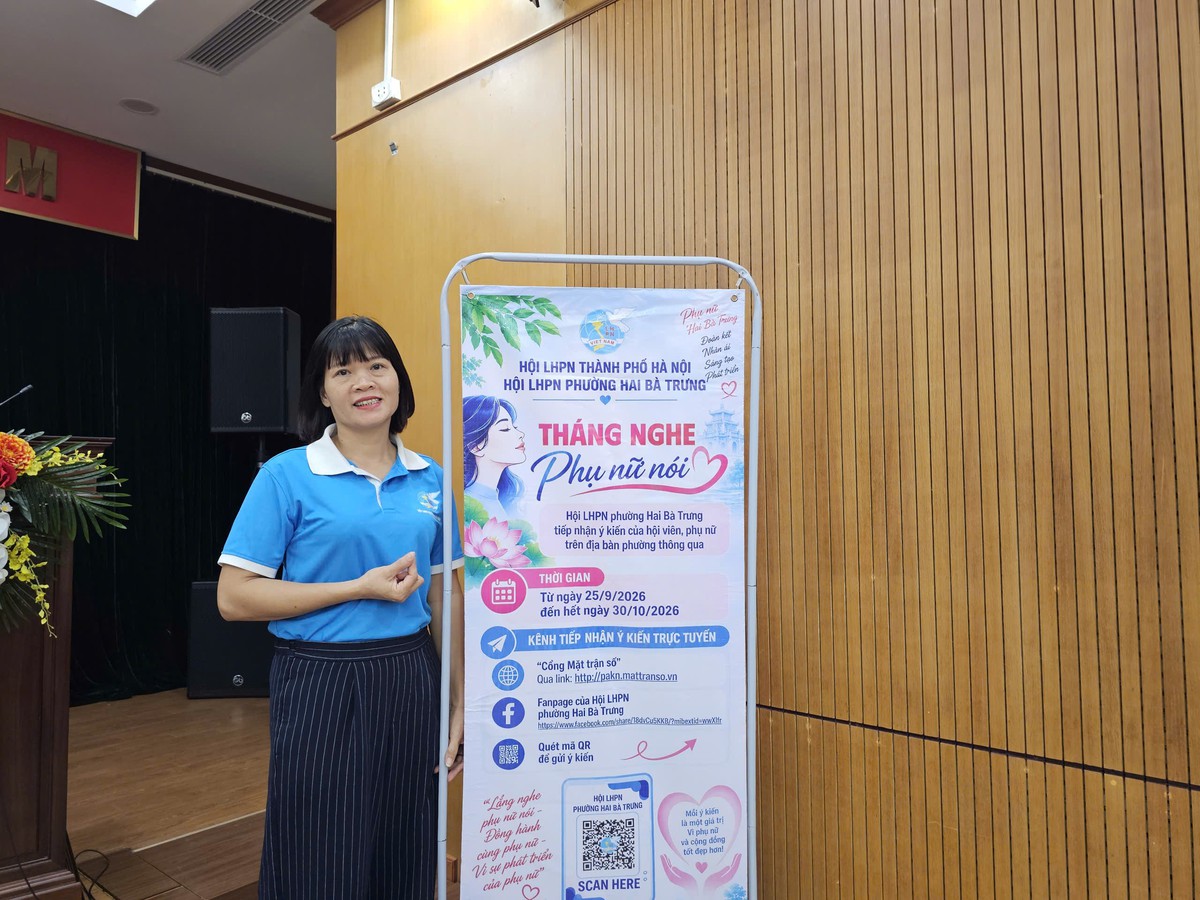 Phụ nữ muốn có thời gian cho mình, có cơ hội làm kinh tế - Ảnh 1.