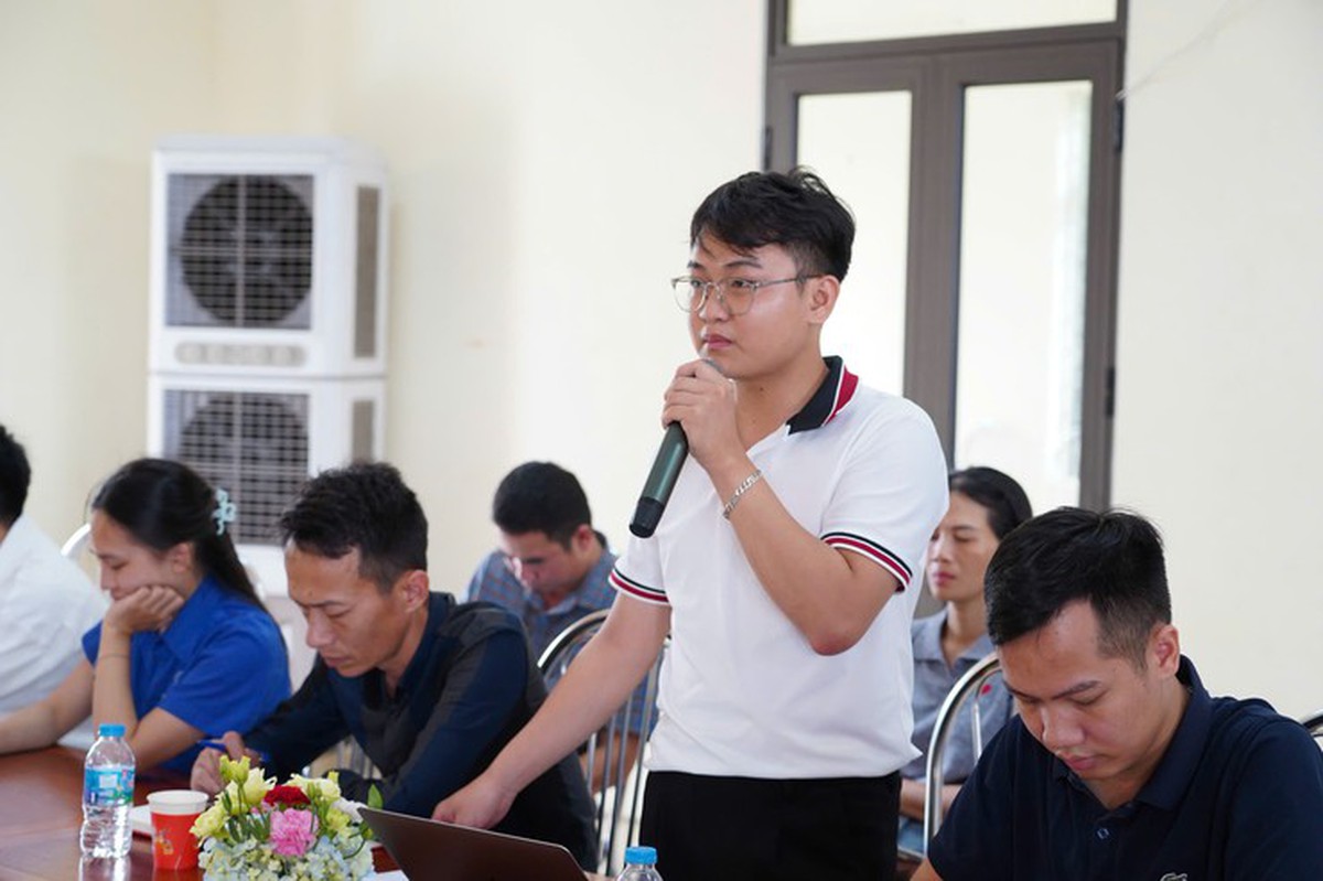 Xã Quang Minh tập trung xử lý những vấn đề từ cơ sở tại các thôn Chi Đông - Ảnh 2.