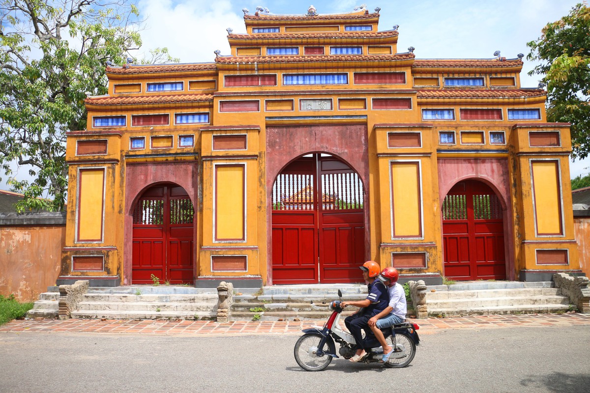 Ngỡ ngàng vẻ đẹp đàn tế trời triều Nguyễn sắp hoàn thiện- Ảnh 2.