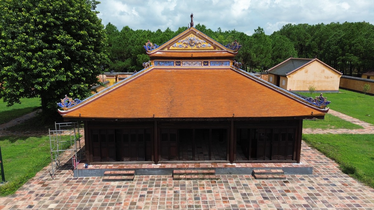 Ngỡ ngàng vẻ đẹp đàn tế trời triều Nguyễn sắp hoàn thiện- Ảnh 10.