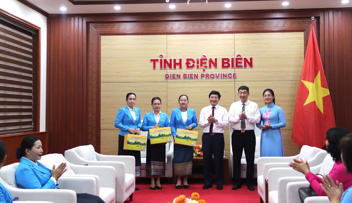 Đoàn đại biểu Hội LHPN 3 tỉnh Bắc Lào ký kết hợp tác giai đoạn 2026 - 2031 tại tỉnh Điện Biên- Ảnh 3.