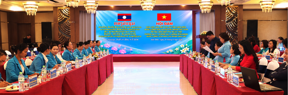 Đoàn đại biểu Hội LHPN 3 tỉnh Bắc Lào ký kết hợp tác giai đoạn 2026 - 2031 tại tỉnh Điện Biên- Ảnh 2.