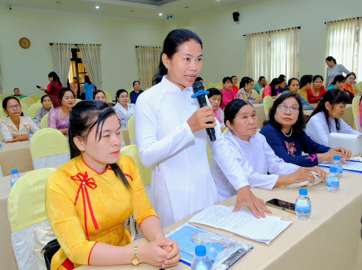 Vĩnh Long: Phát huy vai trò của phụ nữ trong cộng đồng tôn giáo- Ảnh 1.