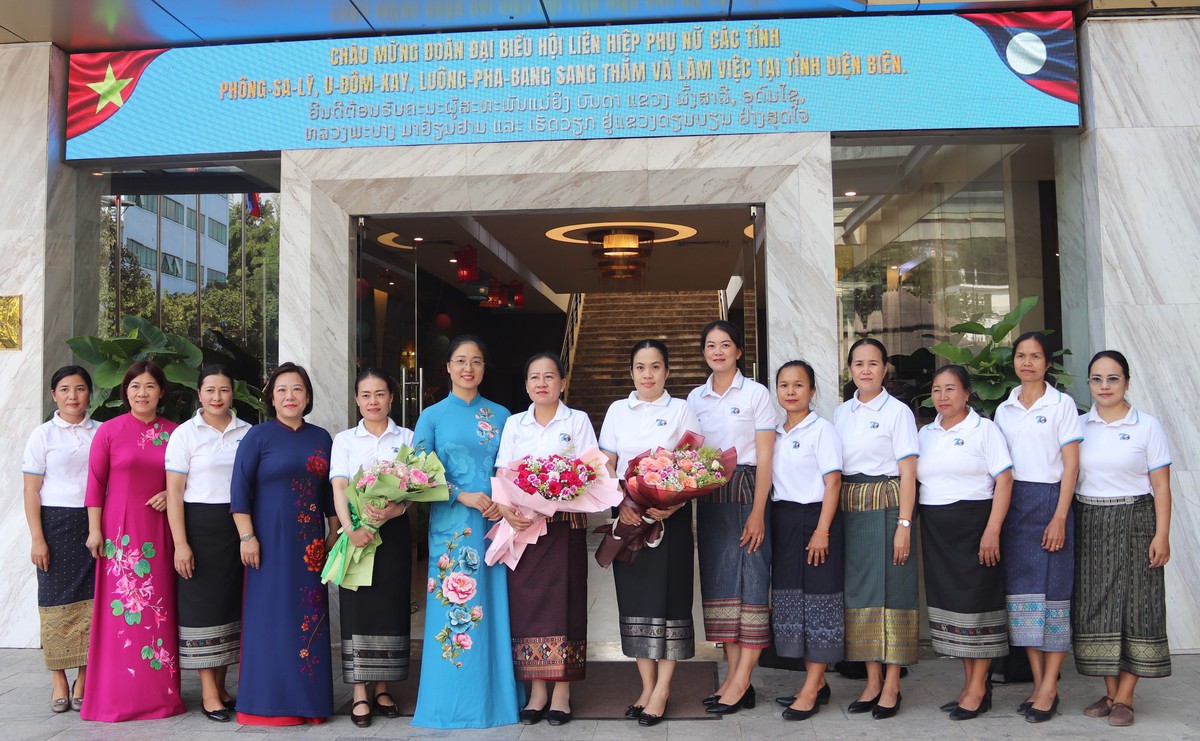 Đoàn đại biểu Hội LHPN 3 tỉnh Bắc Lào ký kết hợp tác giai đoạn 2026 - 2031 tại tỉnh Điện Biên- Ảnh 4.