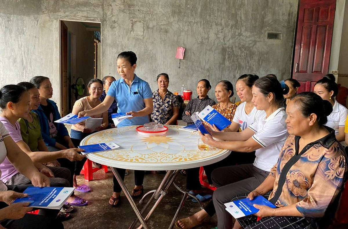 Nhân rộng những mô hình "Gia đình có sức khỏe - Không khói thuốc" trong cộng đồng - Ảnh 2.