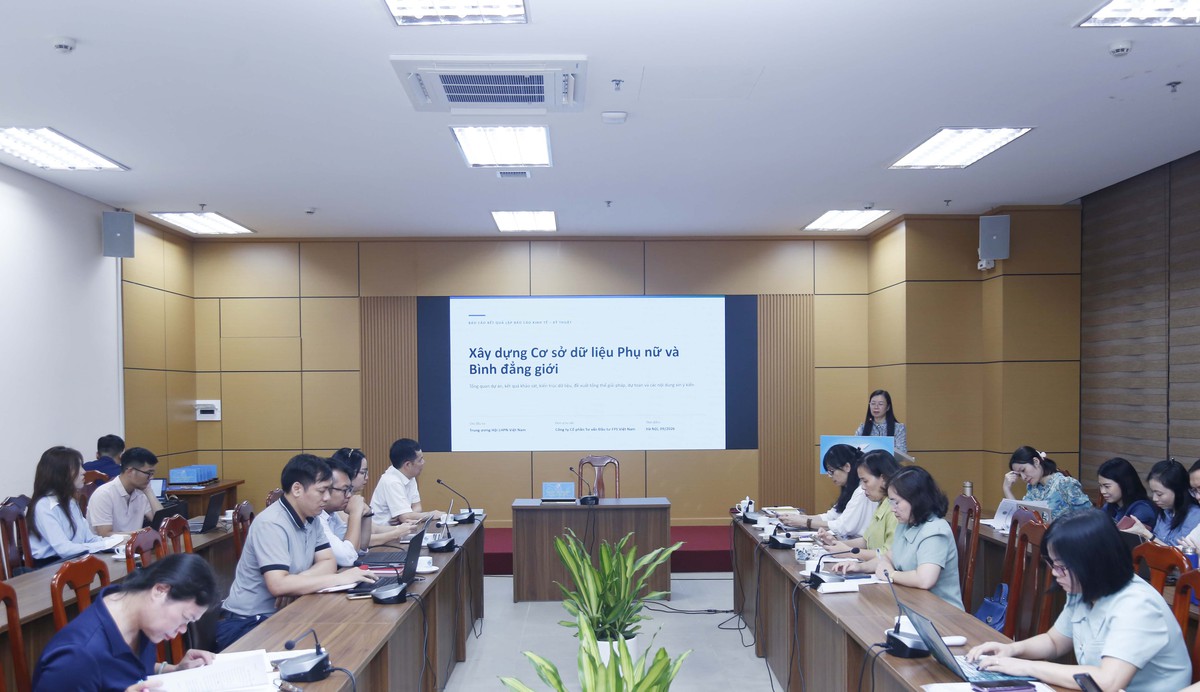 Tư vấn, góp ý về dự thảo Khung kiến trúc Cơ sở Dữ liệu về Phụ nữ và Bình đẳng giới- Ảnh 1.