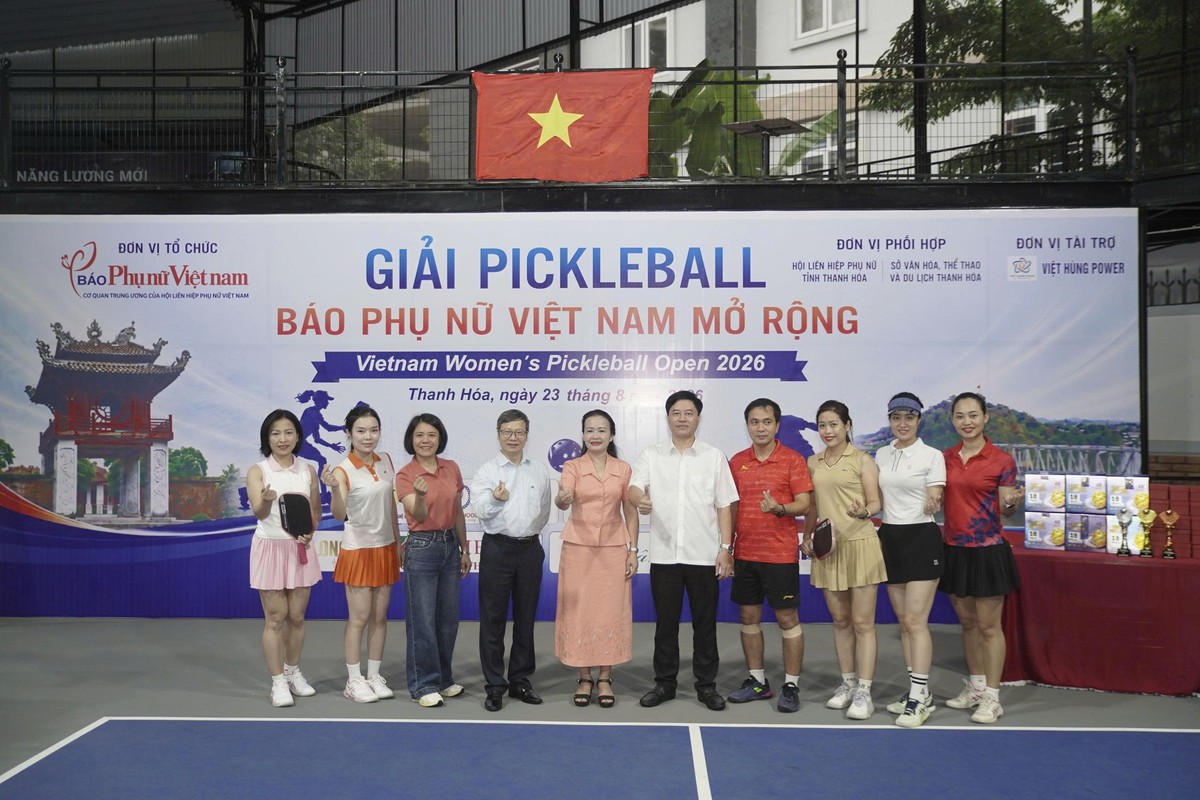 Chan Long đồng hành cùng Giải Pickleball Báo Phụ nữ Việt Nam Mở rộng 2026 - Ảnh 1.