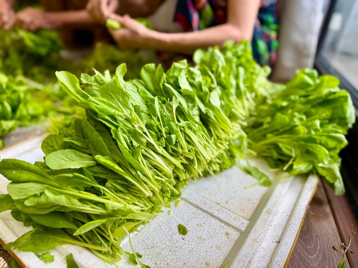 Rau xanh tăng giá chóng mặt sau lễ, người nội trợ giật mình - Ảnh 2.