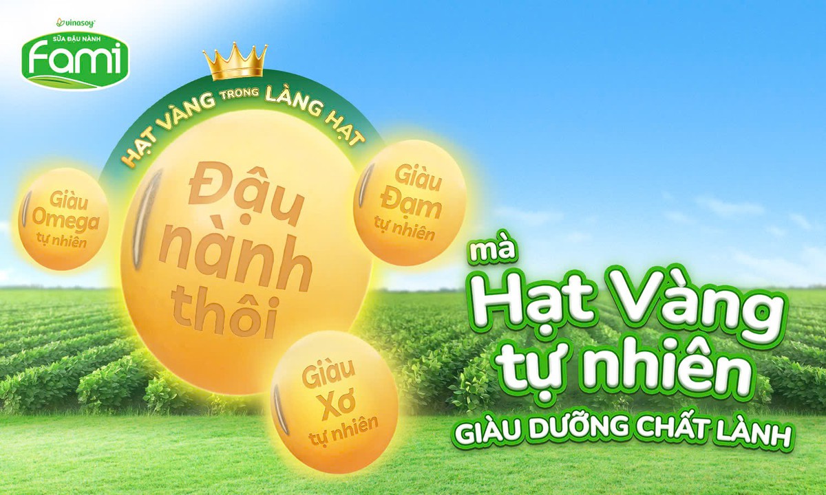 Fami - Lan toả nguồn dưỡng chất lành từ hạt vàng tự nhiên- Ảnh 1.