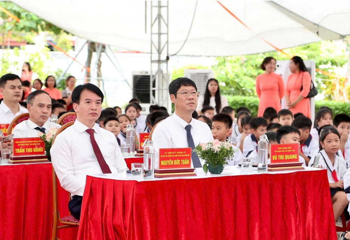Hải Phòng: Hơn 1000 cơ sở giáo dục hân hoan cùng cả nước bước vào năm học mới- Ảnh 2.